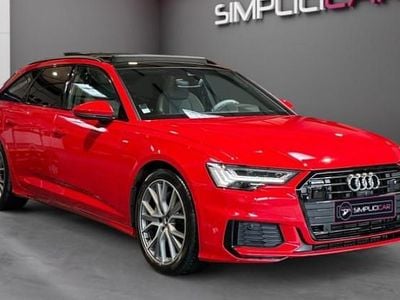 Rouge Occasion 2019 Audi A6 S-Line Break | 41 480 € (Prix cher)
