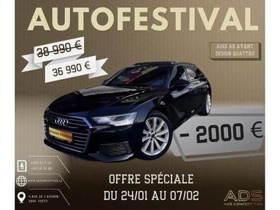 Occasion Audi A6 Design 204 ch (150 kW) 2022 Noir Break