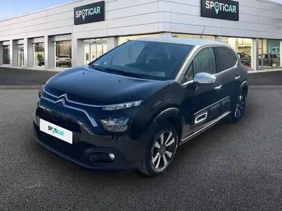 Noir Occasion 2023 Citroën C3 Shine Citadine | 10 970 € (Bon prix)