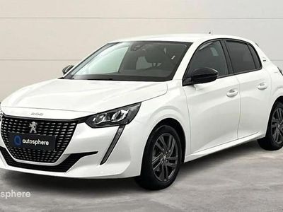 Blanc Occasion 2022 Peugeot 208 Style Citadine | 12 499 € (Bon prix)