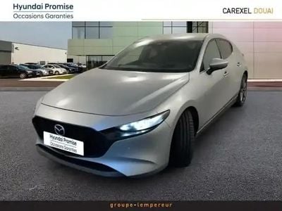 Sonic silver métallisé Occasion 2021 Mazda 3 Sports-Line Berline | 20 900 € (Bon prix)