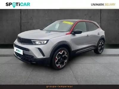 Gris quartz/toit noir perla nera métal Occasion 2021 Opel Mokka GS Line SUV | 17 991 € (Prix assez cher)