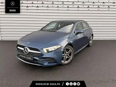 Bleu Occasion 2022 Mercedes A180 AMG line Berline | 29 900 € (Prix juste)