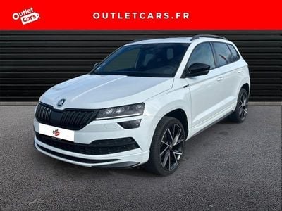 Blanc lune Occasion 2020 Skoda Karoq SportLine SUV | 20 900 € (Super prix)