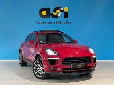 Rouge Occasion 2017 Porsche Macan S SUV | 36 990 € (Prix juste)