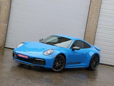 occasion Porsche 992 911 Carrera T - Shark Blue/PDLS+/21\u0027RS Spyder