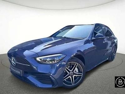 Bleu Occasion 2024 Mercedes C300 AMG line Break | 46 990 € (Bon prix)