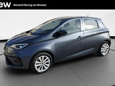 Gris Occasion 2021 Renault Zoe Zen Citadine | 12 679 € (Prix assez cher)