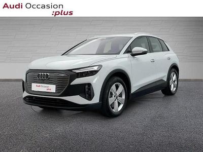 Blanc glacier métallisé Occasion 2024 Audi Q4 e-tron Design SUV | 36 390 € (Super prix)