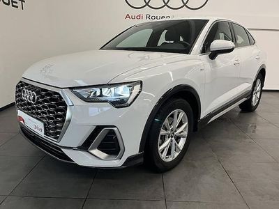 Blanc glacier métallisé Occasion 2023 Audi Q3 Sportback S-Line SUV | 39 990 € (Bon prix)