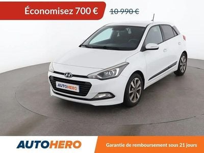 Blanc Occasion 2017 Hyundai i20 Edition Citadine | 10 290 € (Bon prix)