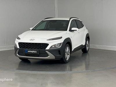 Blanc Occasion 2021 Hyundai Kona SUV | 18 499 € (Prix assez cher)