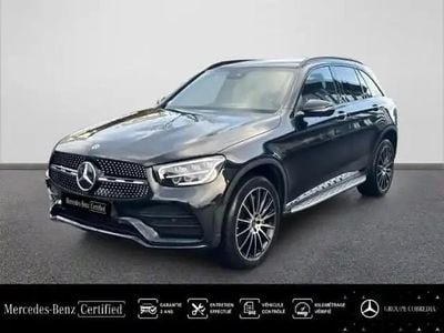 Noir Occasion 2022 Mercedes GLC300e AMG line SUV | 48 890 € (Prix juste)