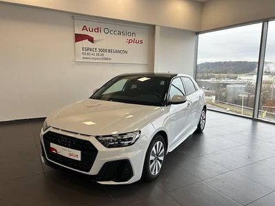 Blanc glacier métallisé Occasion 2024 Audi A1 Sportback S-Line Citadine | 26 970 € (Prix juste)