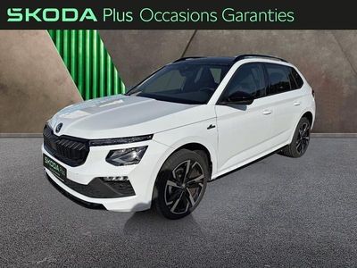 Blanc lune métallisé Occasion 2024 Skoda Kamiq Monte Carlo SUV | 27 990 € (Prix juste)