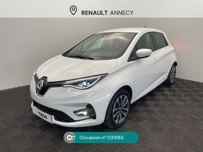 Blanc Occasion 2022 Renault Zoe Intens Citadine | 16 590 € (Prix assez cher)