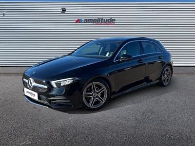 Occasion Mercedes A200 AMG line 163 ch (119 kW) 2019 Noir cosmos mã©tallisã© Berline