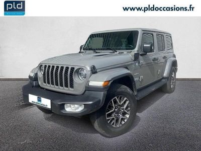 occasion Jeep Wrangler Unlimited 4xe 2.0 L T 380 Ch Phev 4x4 Bva8 Sahara