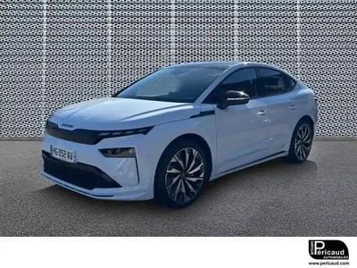 Blanc Nouvelle 2025 Skoda Enyaq iV SportLine SUV | 48 790 € (Prix cher)