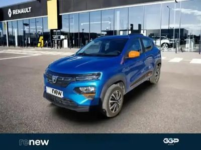 Bleu cenote métallisé Occasion 2021 Dacia Spring Comfort Plus Citadine | 7 890 € (Prix juste)