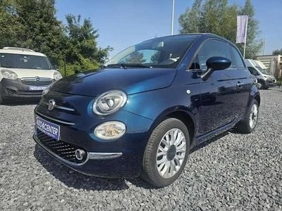 Occasion Fiat 500 Lounge 69 ch (50 kW) 2018 Bleu Cabriolet