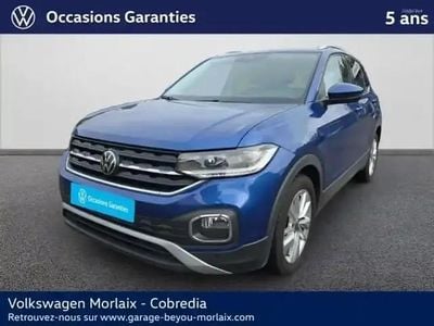 Bleu récif métallisée Occasion 2023 VW T-Cross Style SUV | 23 990 € (Prix juste)