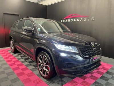 occasion Skoda Kodiaq Rs 2.0 Bi-tdi 240 Scr Dsg7 4x4 7pl