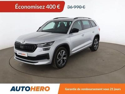 Occasion Skoda Kodiaq SportLine 150 ch (110 kW) 2023 Gris SUV