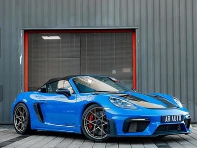 Nouvelle Porsche 718 Spyder 500 ch (367 kW) 2025 Bleu Cabriolet