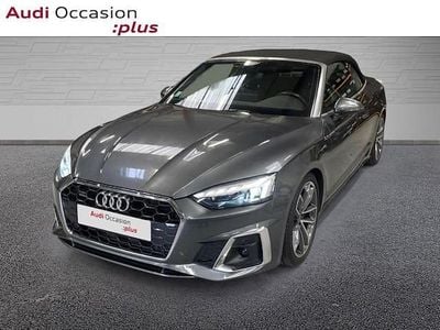 Gris daytona nacré Occasion 2023 Audi A5 Cabriolet S-Line Cabriolet | 37 900 € (Super prix)