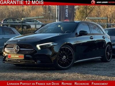 Occasion Mercedes A200 AMG line 151 ch (111 kW) 2021 Noir Berline