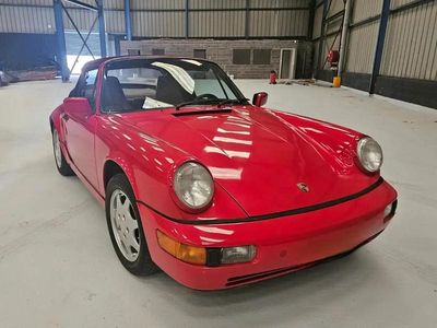 Rouge Occasion 1990 Porsche 911 Carrera Cabriolet Cabriolet | 64 900 €