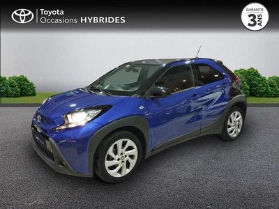 Biton bleu genièvre métal/toit noir Occasion 2022 Toyota Aygo X Design SUV | 14 490 € (Prix juste)