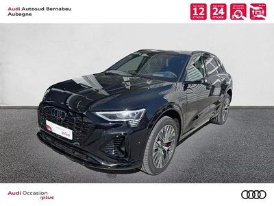Noir mythe métallisé Occasion 2023 Audi Q8 e-tron S-Line SUV | 74 880 € (Prix assez cher)
