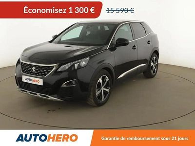 Noir Occasion 2018 Peugeot 3008 GT-line SUV | 14 290 € (Prix assez cher)