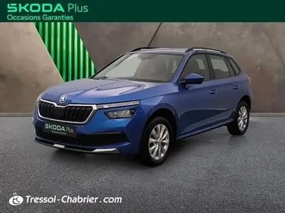 Occasion Skoda Kamiq Business Line 110 ch (80 kW) 2022 Bleu racing SUV