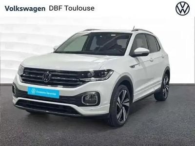 Blanc Occasion 2020 VW T-Cross R-line SUV | 17 487 € (Prix juste)