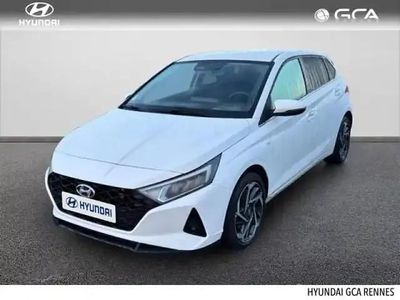 Polar white Occasion 2022 Hyundai i20 Berline | 14 990 € (Bon prix)