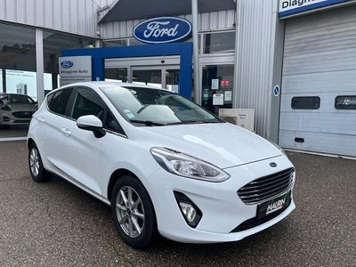Blanc glacier Occasion 2020 Ford Fiesta Titanium Berline | 12 490 € (Prix juste)