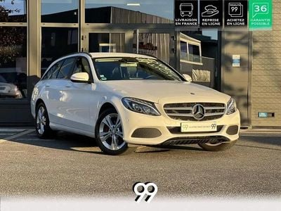 Blanc Occasion 2015 Mercedes C220 Break | 16 990 € (Prix juste)