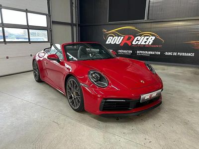 Rouge Occasion 2019 Porsche 911 Carrera S Cabriolet Cabriolet | 154 990 € (Prix assez cher)