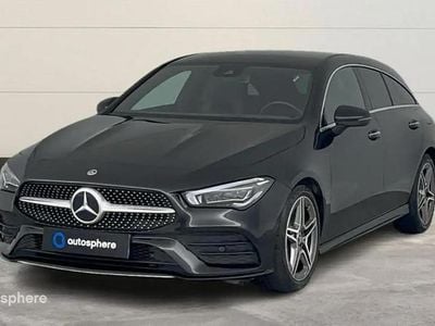 Noir Occasion 2023 Mercedes CLA200 AMG line Berline | 32 999 € (Bon prix)