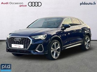 Occasion Audi Q3 Sportback S-Line 150 ch (110 kW) 2022 Bleu navarre métallisé SUV