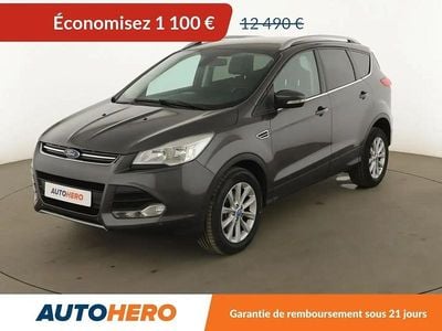 Gris Occasion 2015 Ford Kuga Titanium SUV | 11 390 € (Prix assez cher)
