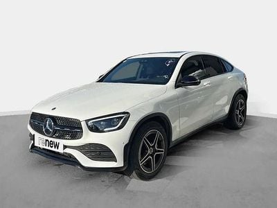 Blanc Occasion 2021 Mercedes GLC220 AMG line Coupé | 47 999 €