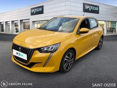 Jaune Occasion 2020 Peugeot 208 Allure Citadine | 12 870 € (Prix assez cher)