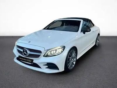 Blanc Occasion 2021 Mercedes C220 Cabriolet | 40 990 € (Prix assez cher)