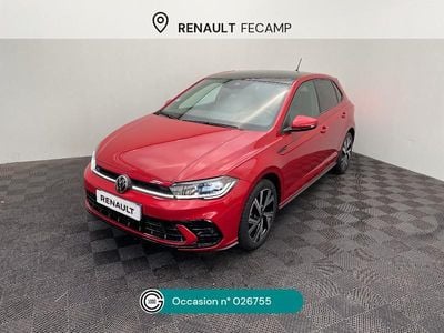 Rouge Occasion 2022 VW Polo R-line Citadine | 18 990 € (Prix juste)
