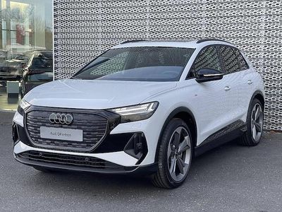 Blanc glacier métallisé Nouvelle 2025 Audi Q4 e-tron S-Line SUV | 65 990 €