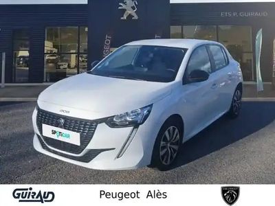 Teinte opaque blanc banquise Occasion 2023 Peugeot 208 S Citadine | 13 470 € (Prix juste)